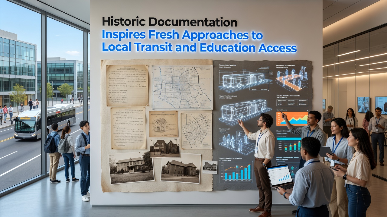 Preserved Historical Documents Inspire Updated Approaches to Transit and Educational Access